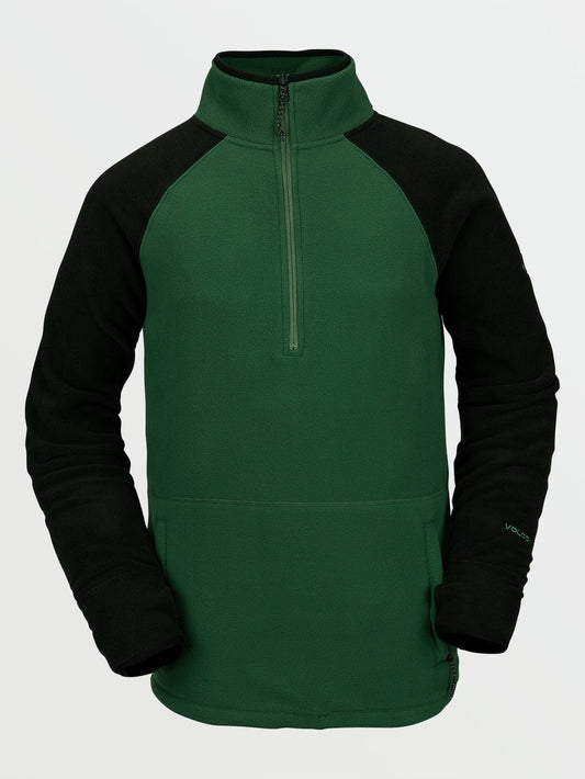 Polartec® Sweatshirt mit 1/2 Reißverschluss – Wald