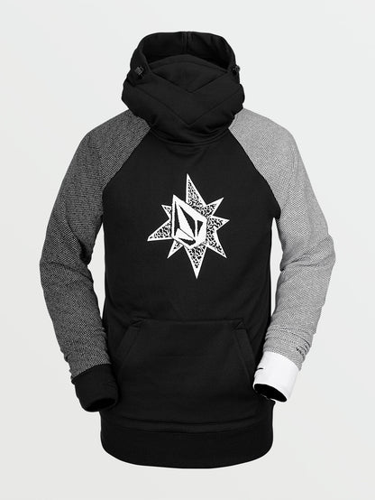Sweat à capuche Hydro Riding - Black Check