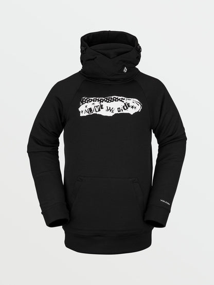 Hydro Riding Hoodie – SCHWARZ