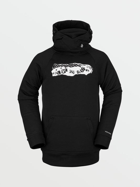 Sweat à capuche Hydro Riding - BLACK