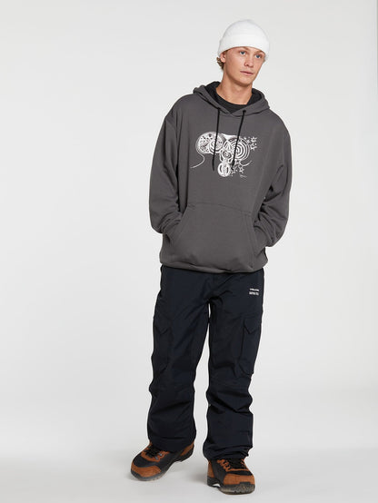 Di Fleece Hoodie - DARK GREY