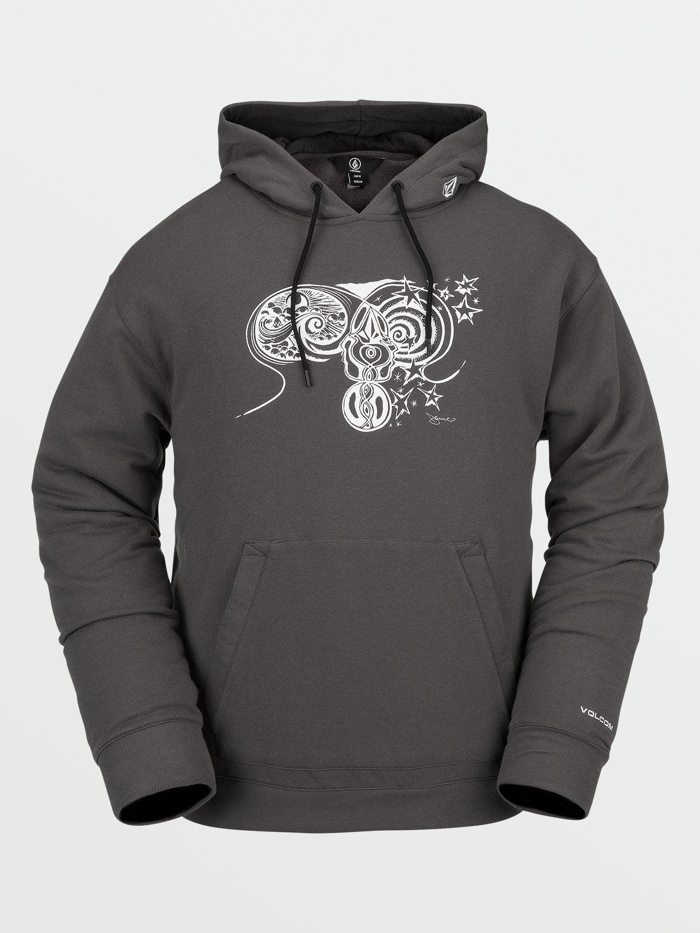 Di Fleece Hoodie - DARK GREY