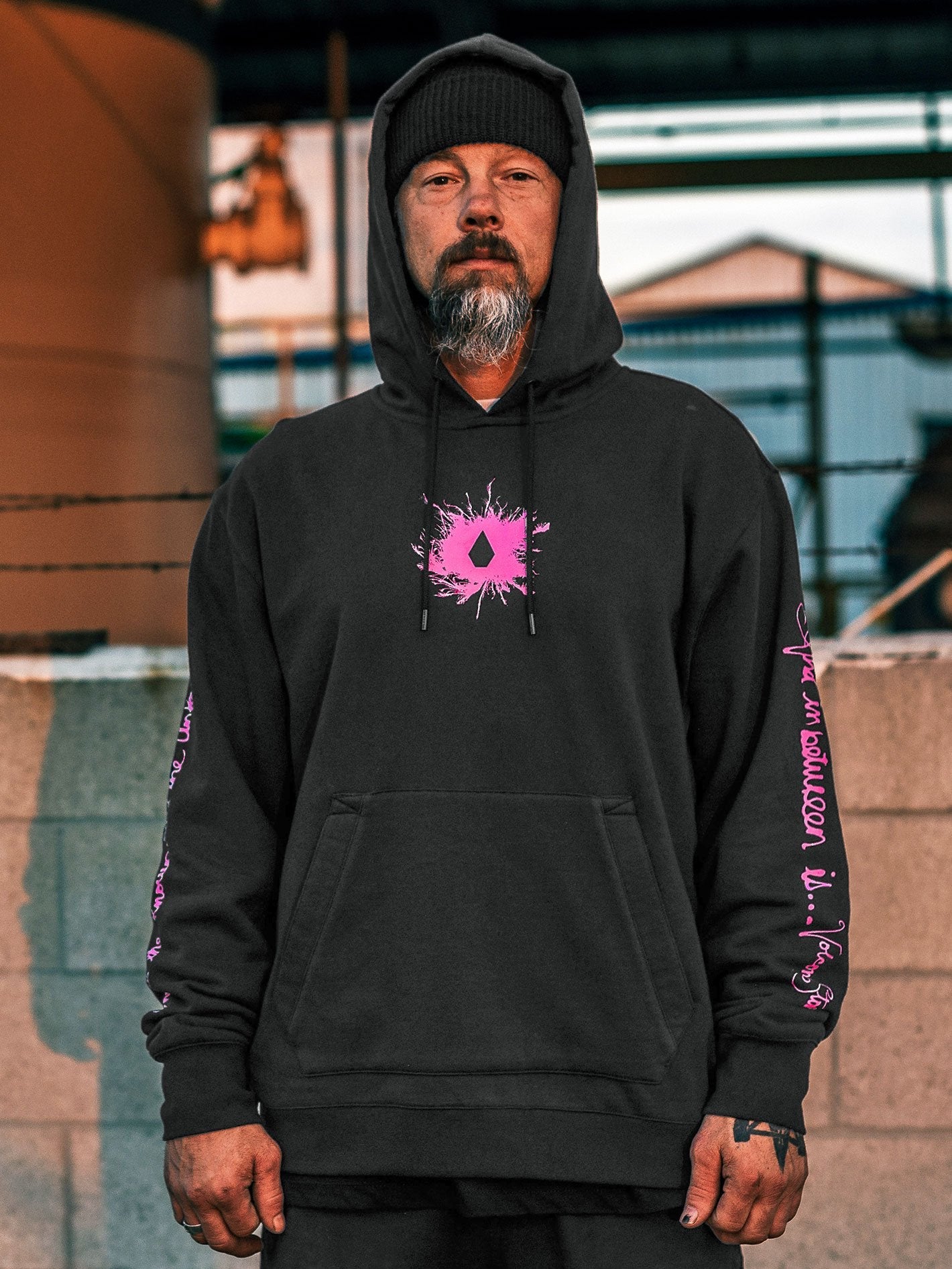 Insulate Fleece Hoodie - BLACK