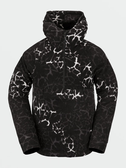 Sweat à capuche V-Science Fleece 1/2 Zip - Black Giraffe