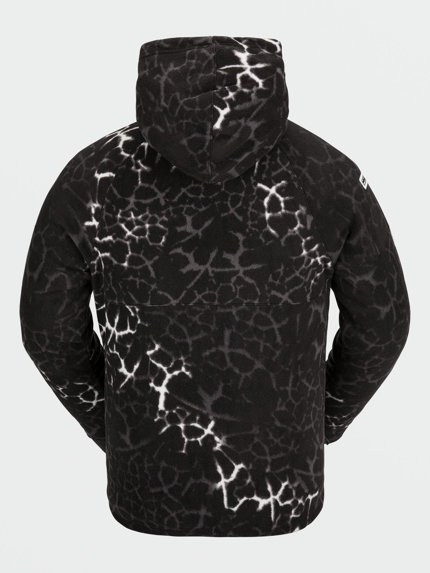 Sweat à capuche V-Science Fleece 1/2 Zip - Black Giraffe