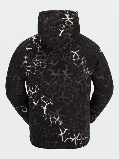 Sweat à capuche V-Science Fleece 1/2 Zip - Black Giraffe