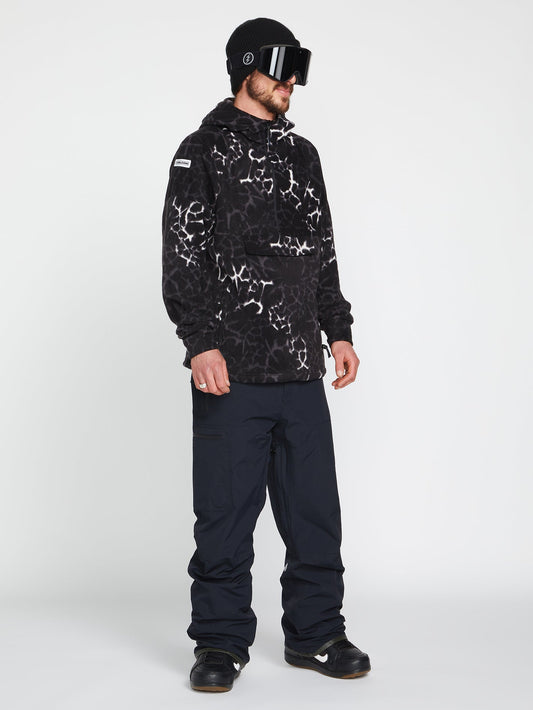 Sweat à capuche V-Science Fleece 1/2 Zip - Black Giraffe