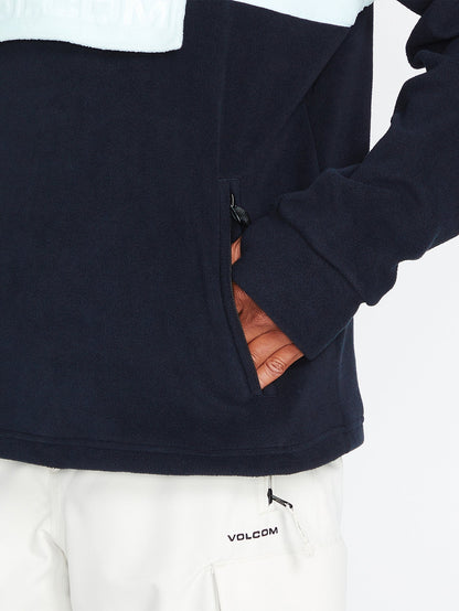 Sweat à capuche V-Science Fleece 1/2 Zip - Sky