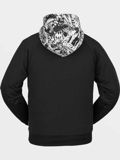 Hydro Riding Hoodie - Schwarz Weiß
