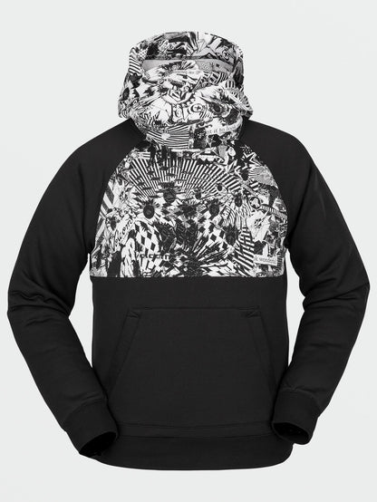 Hydro Riding Hoodie - Schwarz Weiß