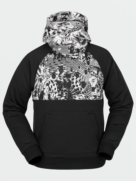 Hydro Riding Hoodie - Schwarz Weiß