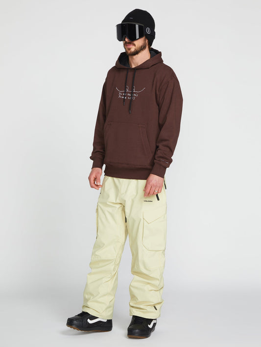 Sweat à capuche D.I. Fleece - Brown