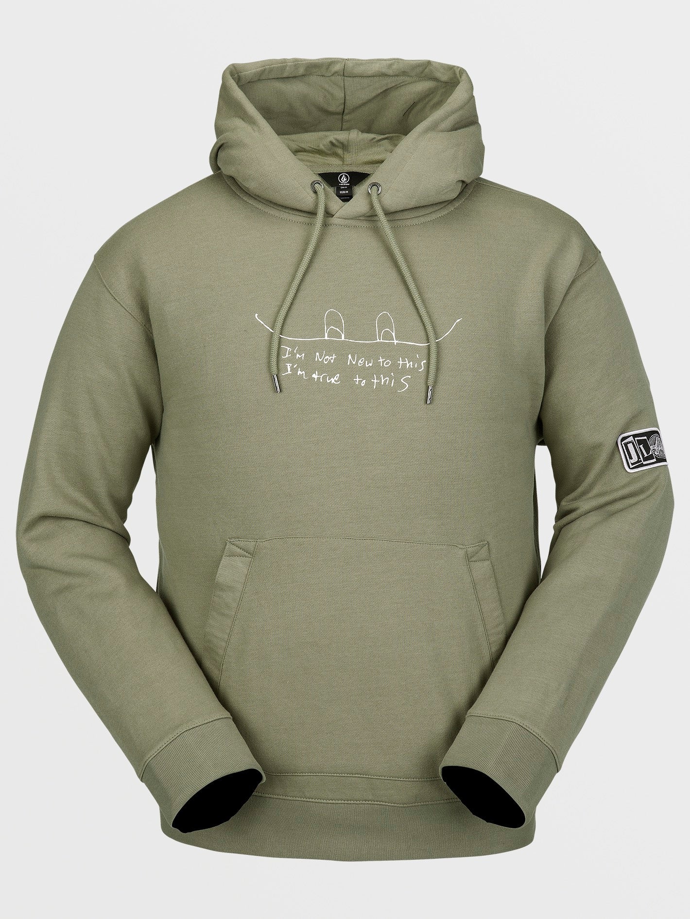 Sweat à capuche D.I. - LIGHT MILITARY