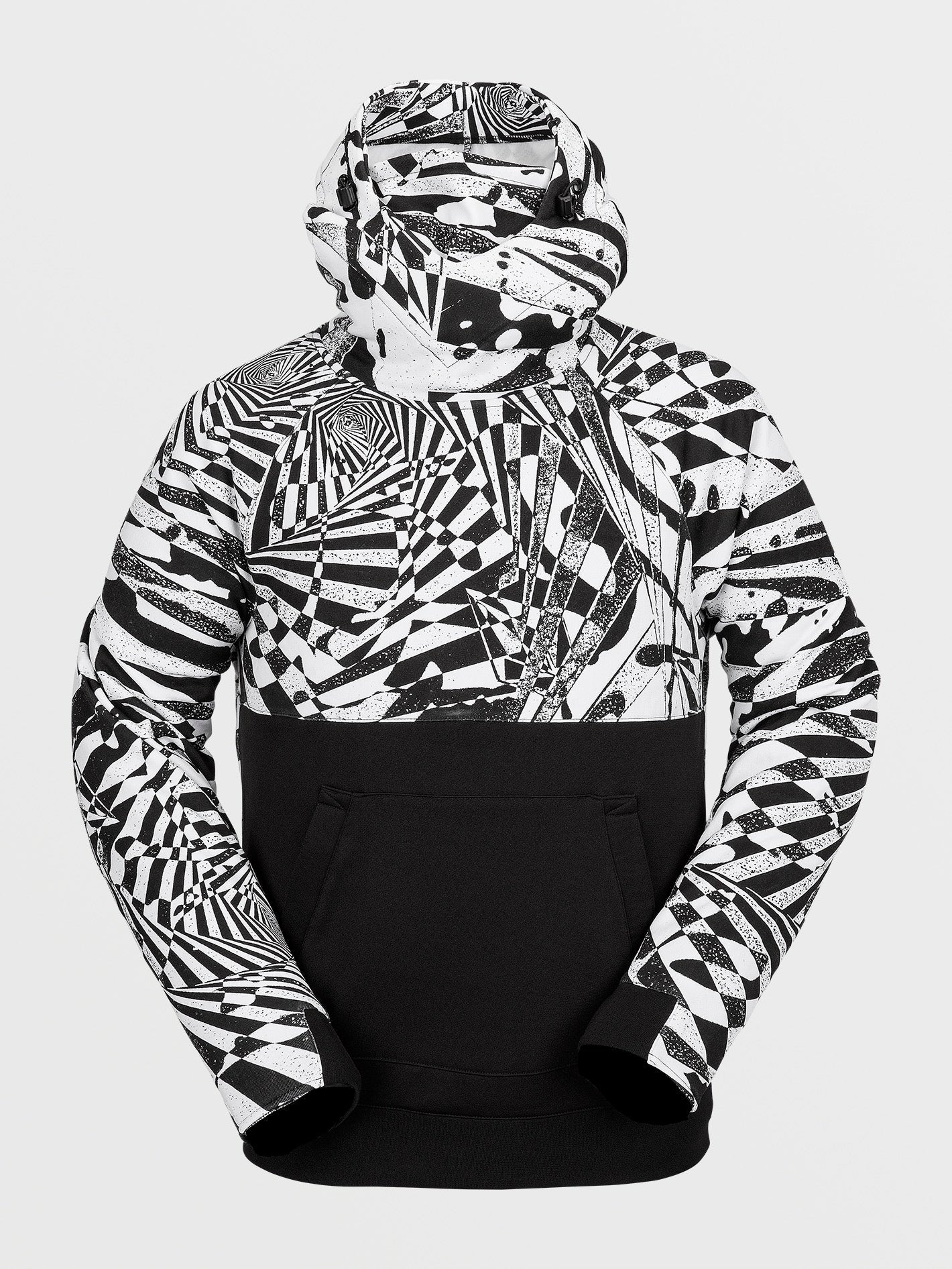 Hydro Riding Hoodie - SCHWARZ WEISS
