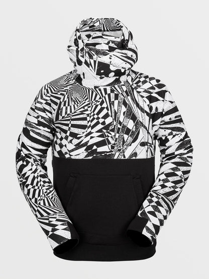 Hydro Riding Hoodie - SCHWARZ WEISS