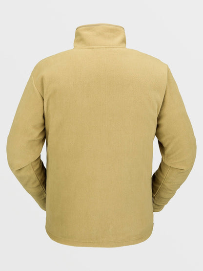 Polar Mock 1/2 Zip Sweatshirt - DARK KHAKI