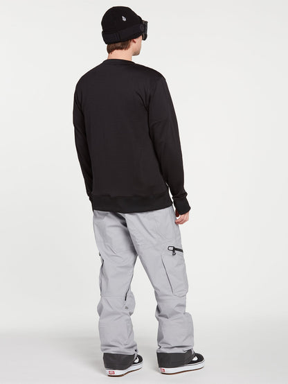 Polartec-Sweatshirt für Herren – Schwarz