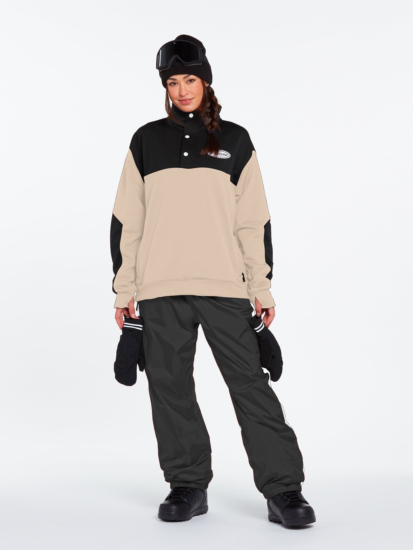 She Sweatshirt - Khaki