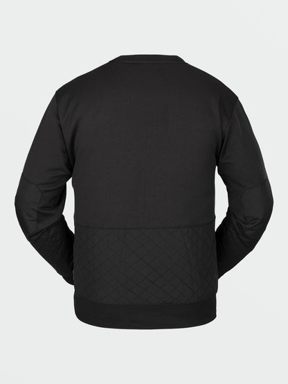 Let It Storm Fleece Sweatshirt - Black