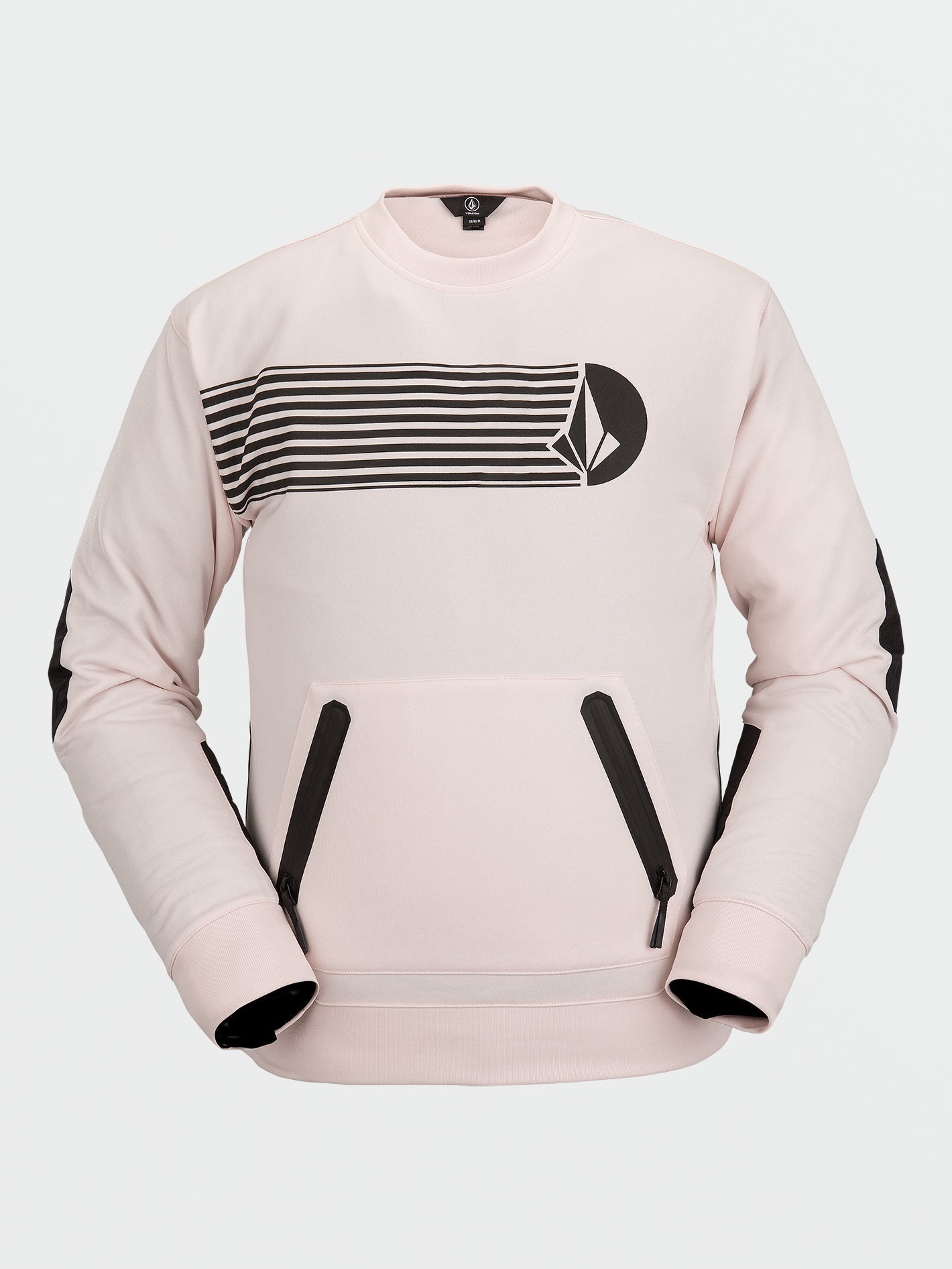 Let It Storm Fleece Sweatshirt - Party Pink