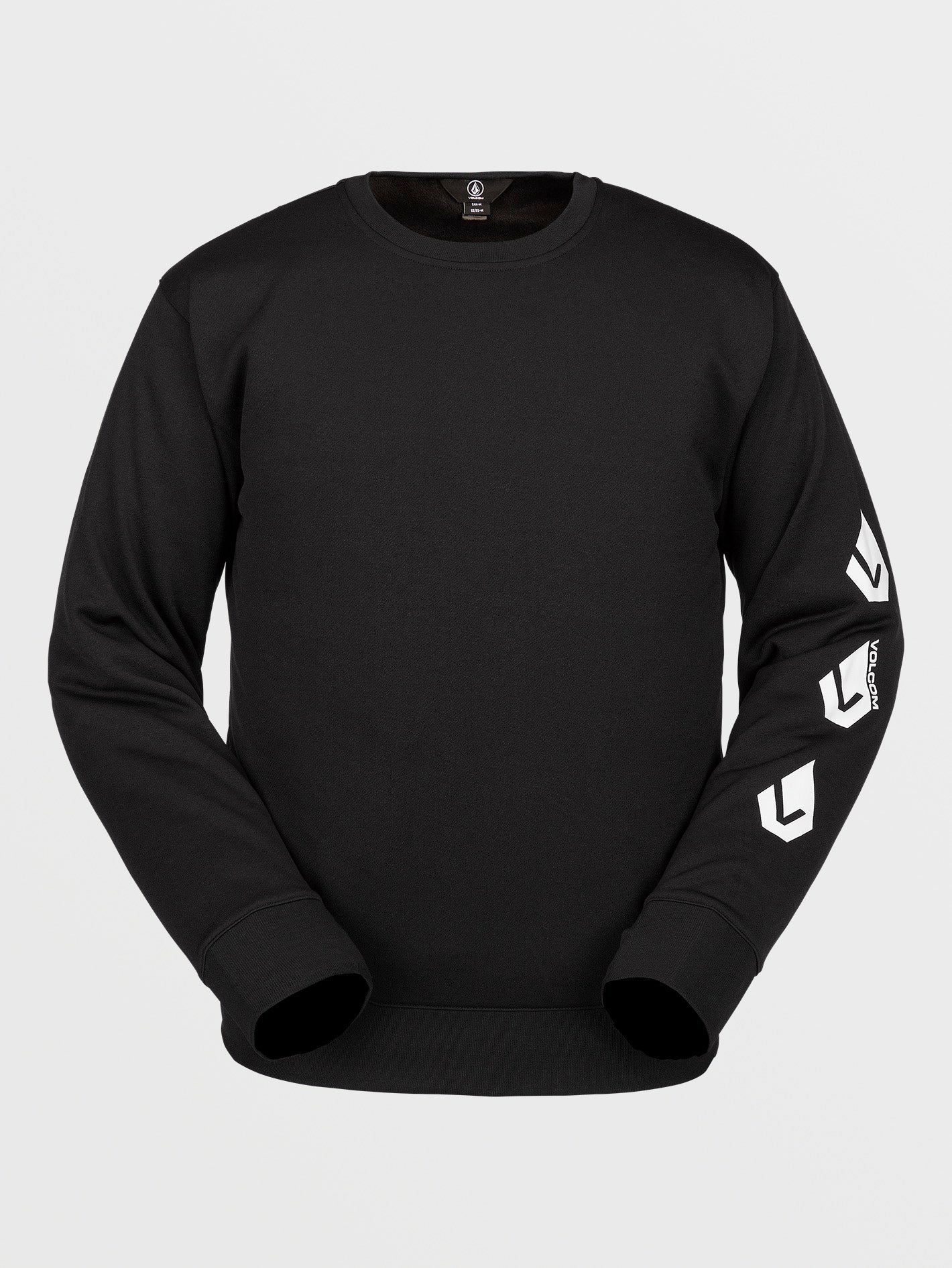 Core Hydro Crew Sweatshirt - BLACK