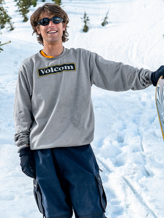 Core Hydro Crew Sweatshirt - GRAU MELIERT
