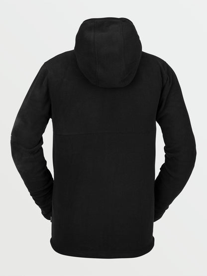 Polartec® Fleece-Sweatshirt – Schwarz