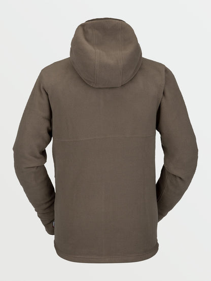 Polartec® Fleece Sweatshirt - Dark Teak