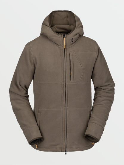 Polartec® Fleece Sweatshirt - Dark Teak