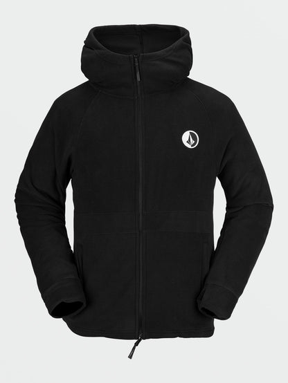 Sweat à capuche V-Science Full Zip - Black
