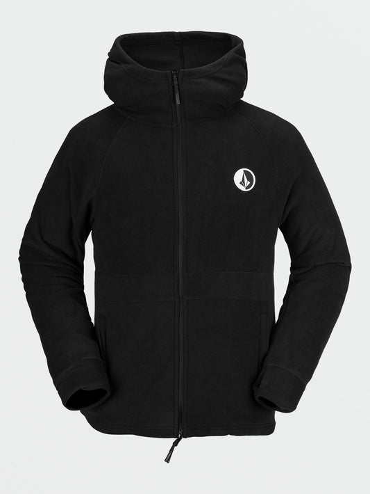 Sweat à capuche V-Science Full Zip - Black