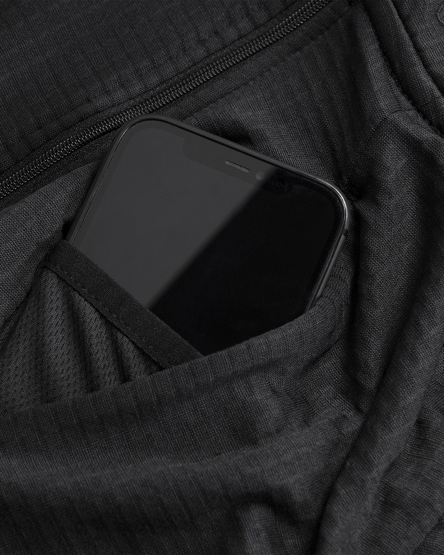 Gridlock Full Zip Hoodie - Schwarz