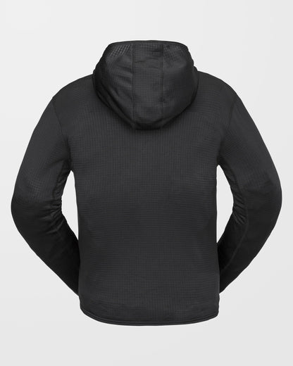 Gridlock Full Zip Hoodie - Schwarz