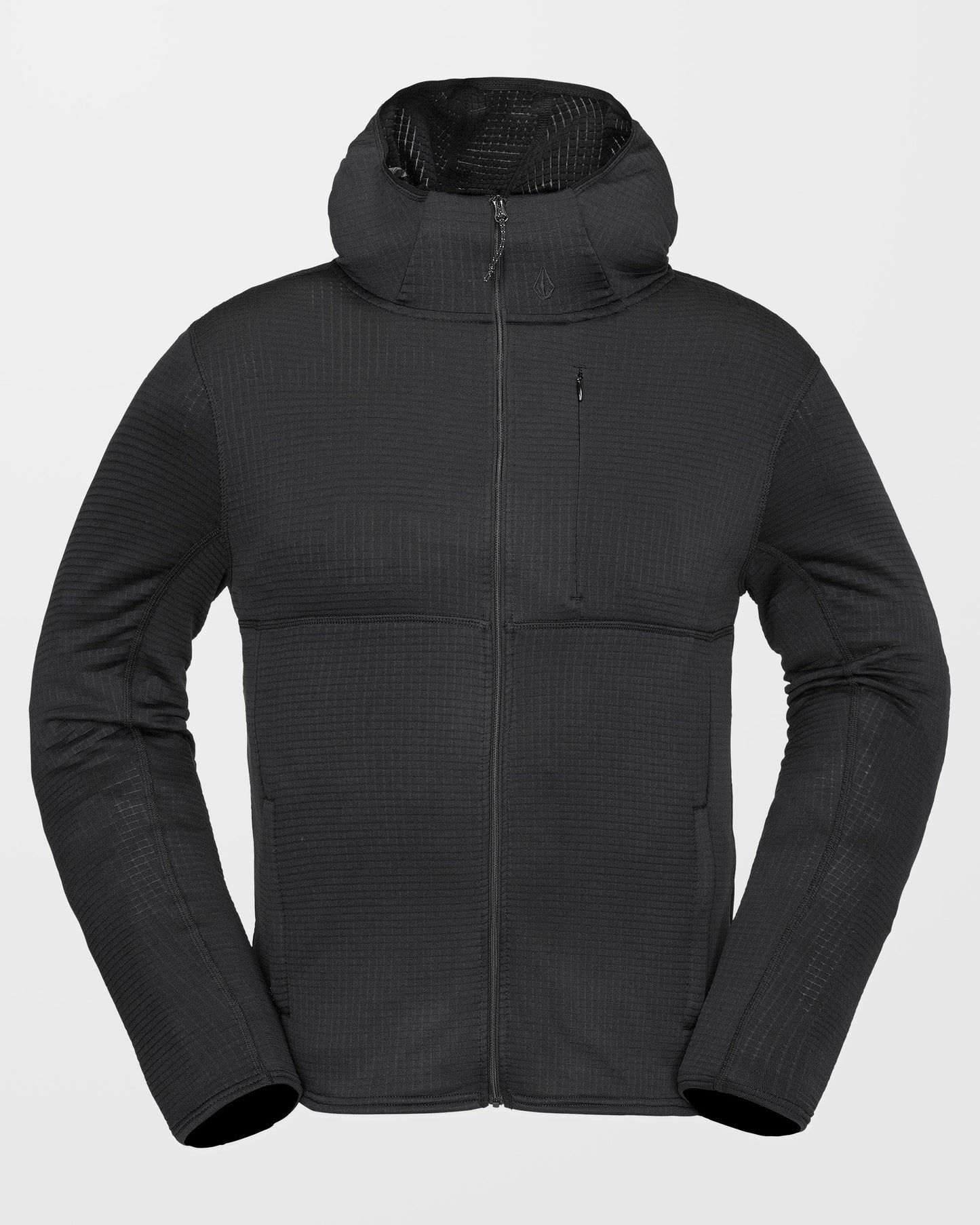 Gridlock Full Zip Hoodie - Schwarz