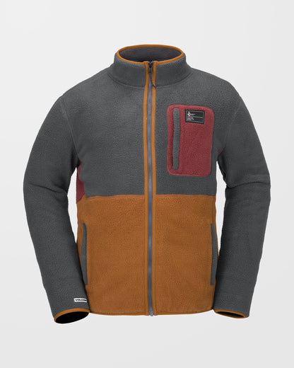 Veste Fleecer Full Zip - Charcoal