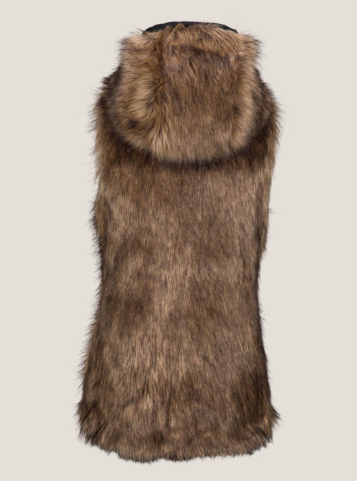 Rhea Kunstpelzweste - Braun