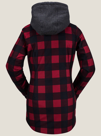 Circle Flanelljacke - Rot