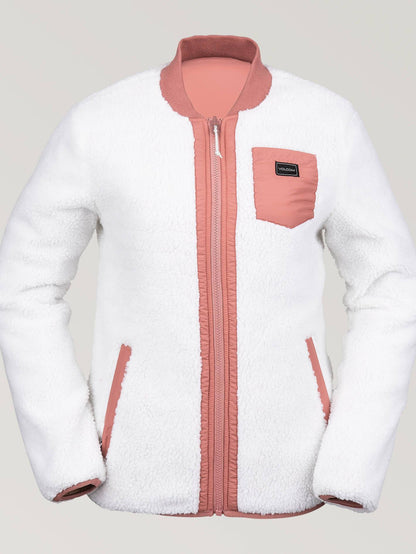 Wendbare Polar-Schneejacke – LILA
