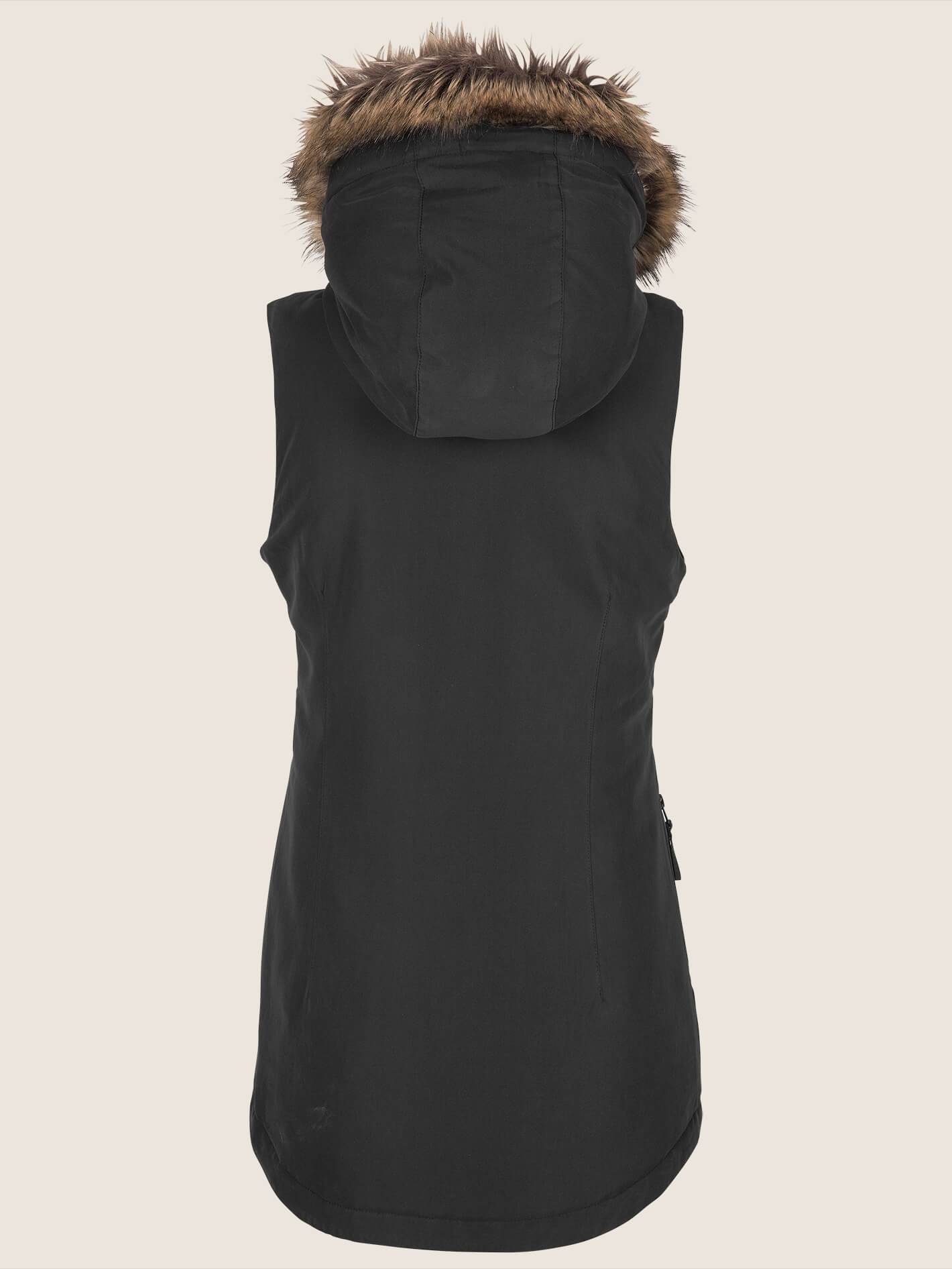 Longhorn Ins Vest Snow Jacket - Black