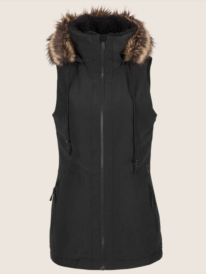 Longhorn Ins Vest Snow Jacket - Black