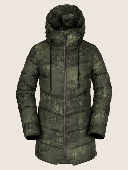 Structure Daunen-Schneejacke – Camouflage