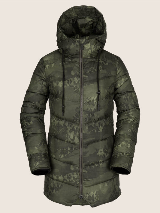Structure Daunen-Schneejacke – Camouflage