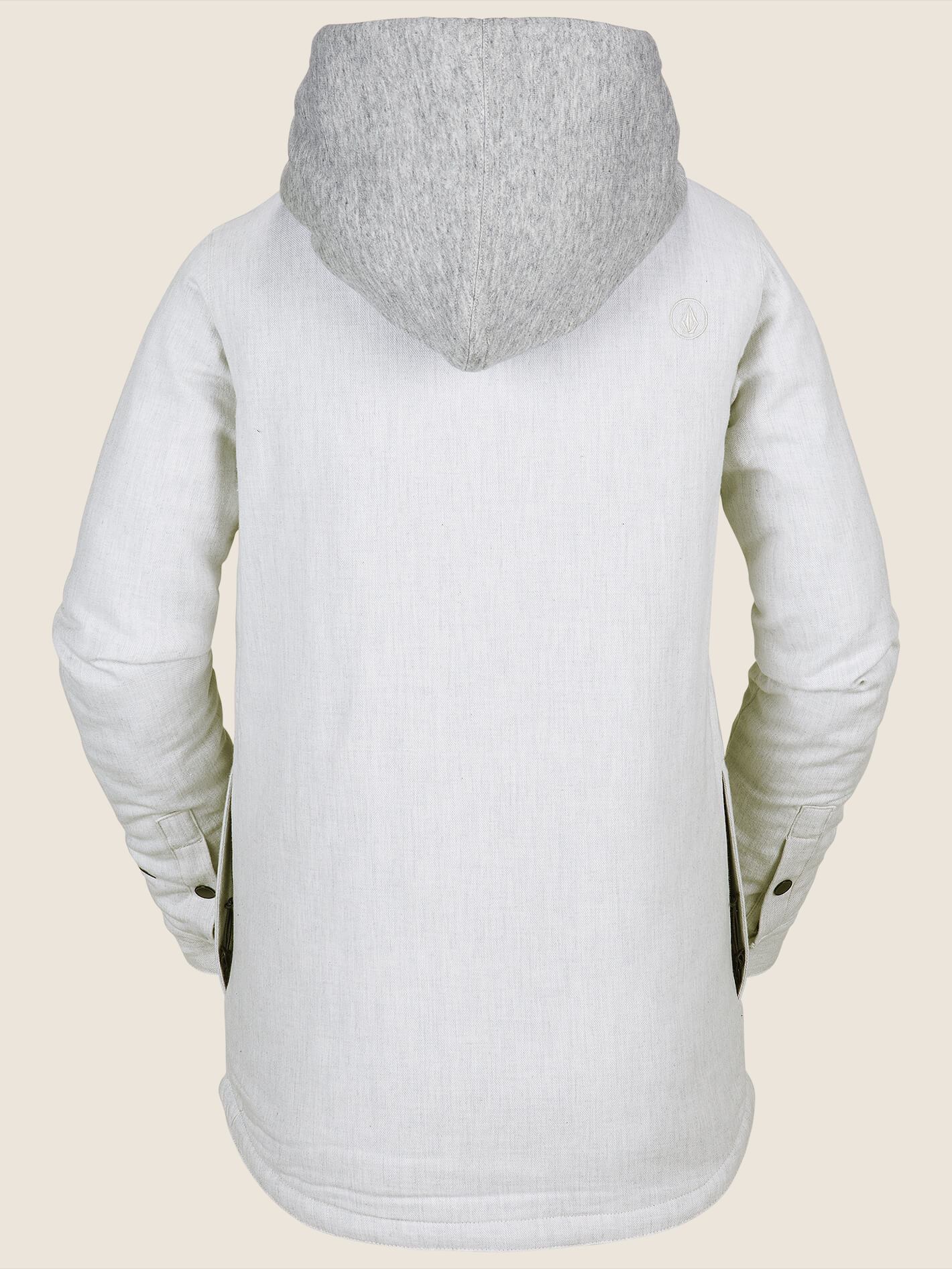 Veste de snow Hooded Flannel  - Bone