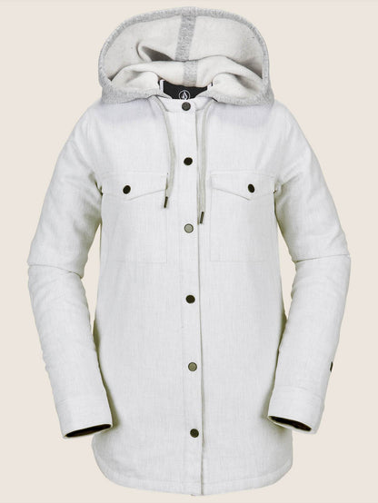 Veste de snow Hooded Flannel  - Bone
