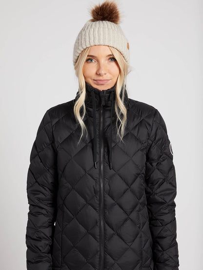 Skies Down Insulator Schneejacke – SCHWARZER BLUMENDRUCK