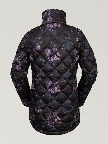 Skies Down Insulator Schneejacke – SCHWARZER BLUMENDRUCK