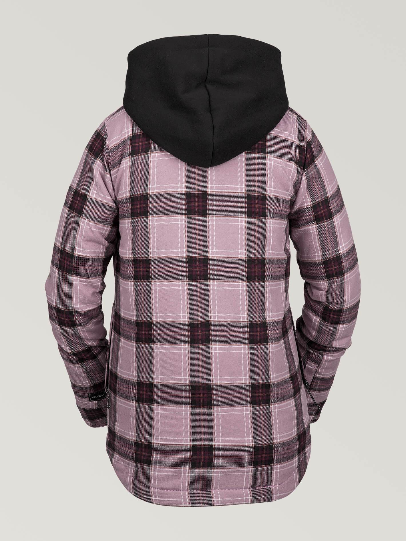Veste De Snow Flanelle À Capuche - PURPLE HAZE