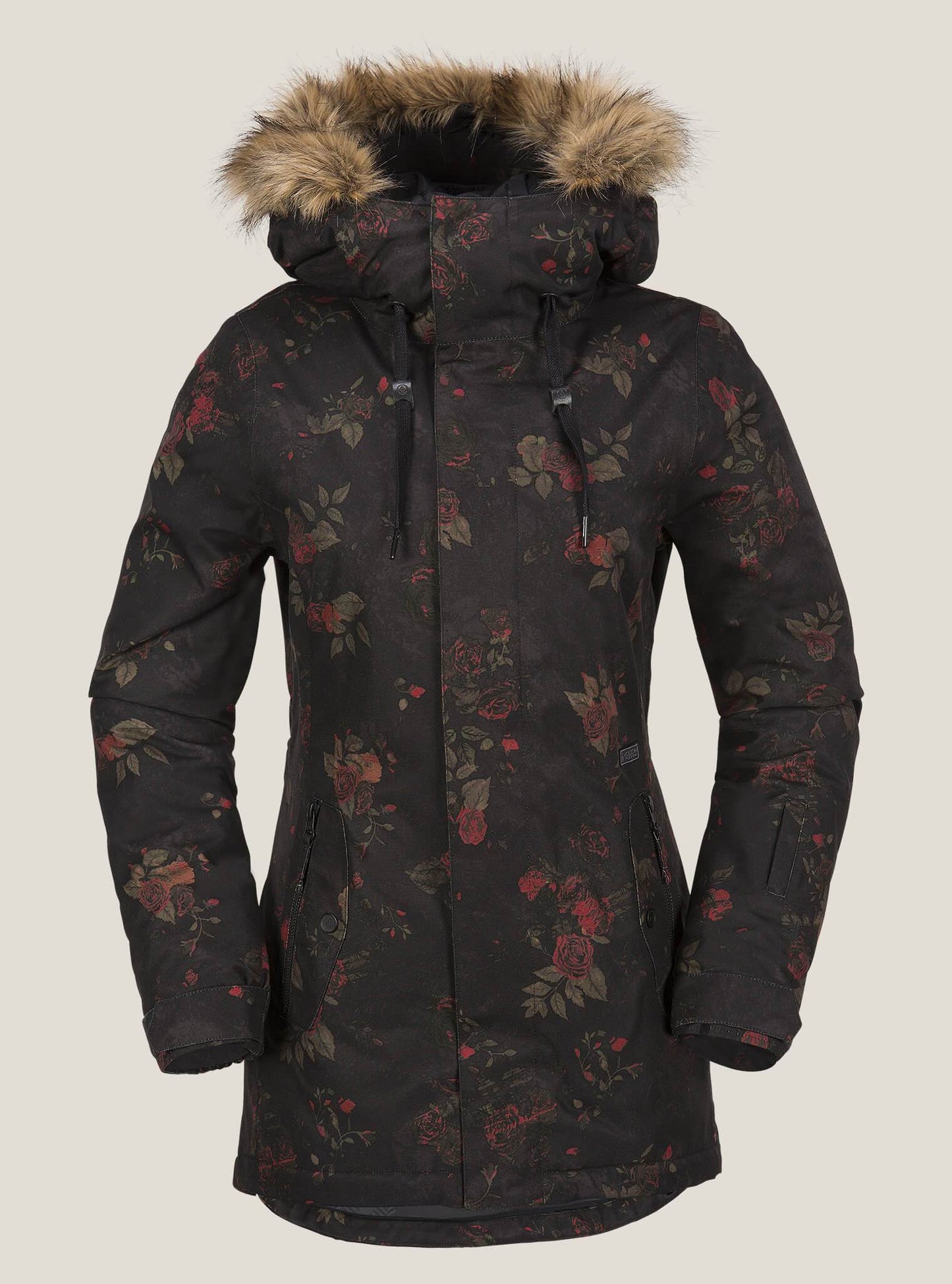 Veste Mission Ins - Black Floral Print