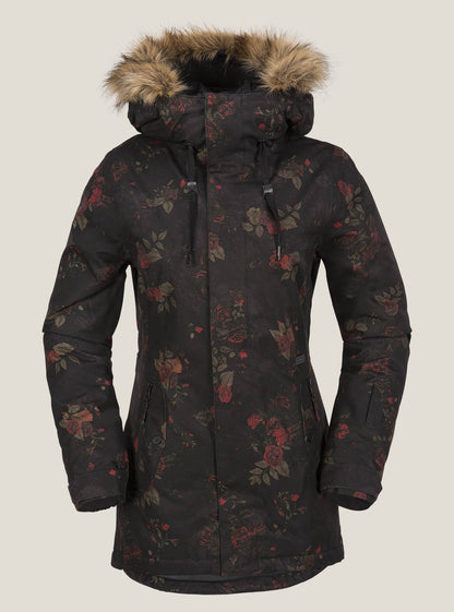 Veste Mission Ins - Black Floral Print