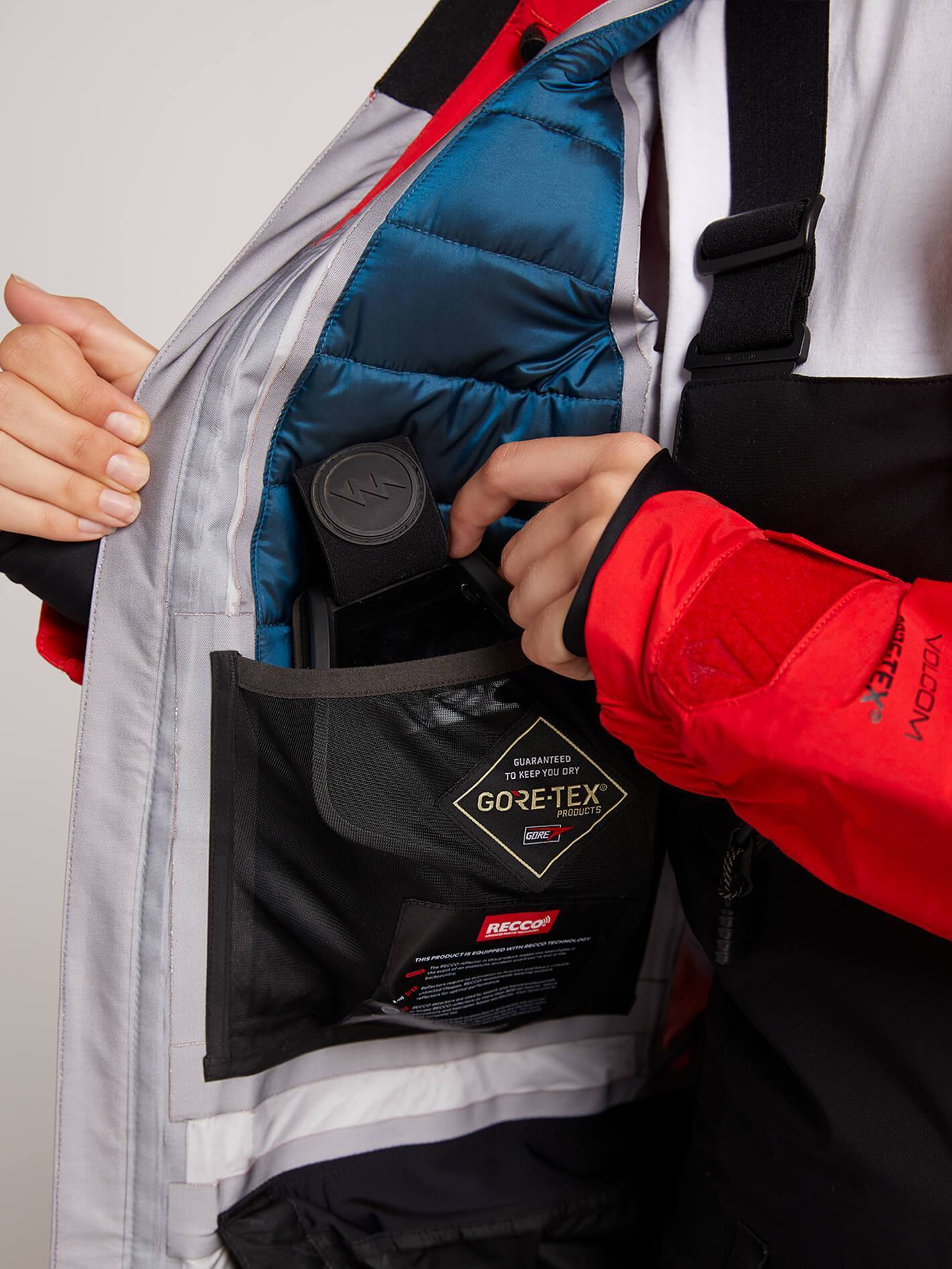 Nya TDS Gore-Tex Snow Jacket - Crimson